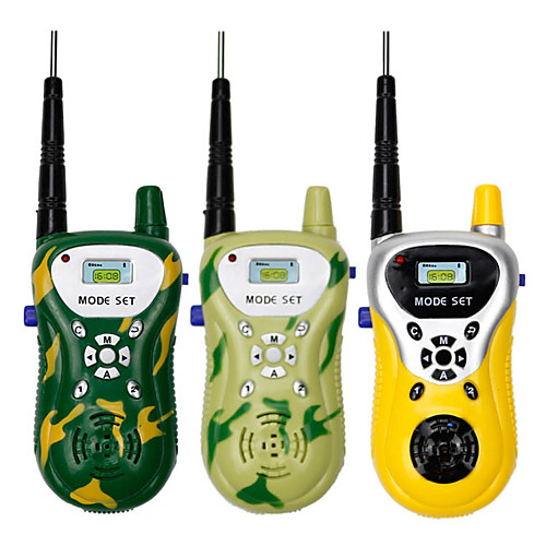 

2 pcs Toy Walkie Talkies Plastic Novelty Toys Gifts