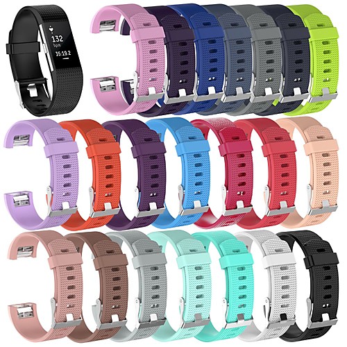 

Watch Band for Fitbit Charge 2 Fitbit Sport Band / Classic Buckle Silicone Wrist Strap