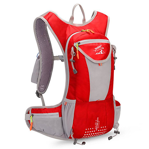 

AONIJIE Bike Hydration Pack & Water Bladder Cycling Backpack Running Pack 12 L for Running Climbing Cycling / Bike Sports Bag Multifunctional Waterproof Water Bottle Pocket Terylene Nylon Running Bag