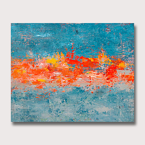 

Oil Painting Hand Painted - Abstract Modern Rolled Canvas