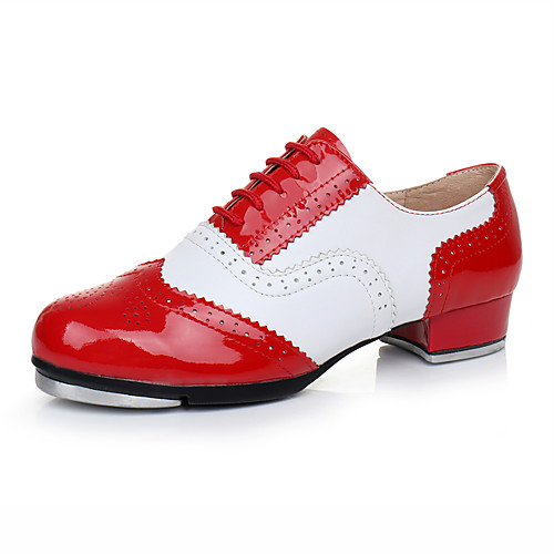 tap shoes red