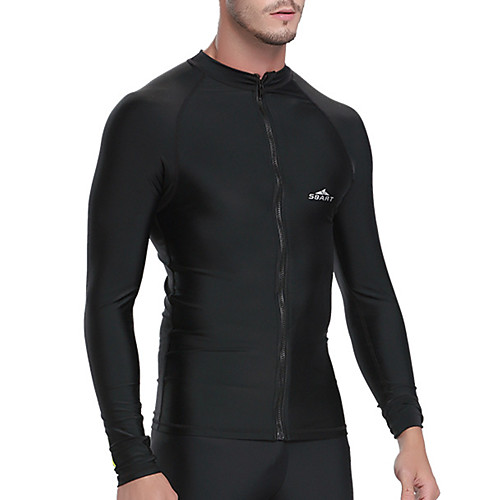 

SBART Men's Rash Guard Spandex SPF50 UV Sun Protection Breathable Long Sleeve Diving Fashion Spring Summer / Quick Dry / Anatomic Design / Stretchy / Athleisure / Quick Dry