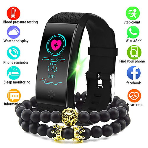 

Men's Digital Watch Digital Modern Style Stylish Fashion Water Resistant / Waterproof Bluetooth Smart Analog Black Red Blue / One Year / Silicone