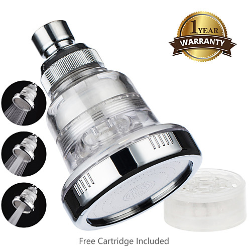 

Water Filter Shower Head - Hard Water Filter - Chlorine & Fluoride Filter High Pressure-Best Shower Filter for Low Water Pressure
