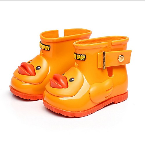 

Boys' / Girls' Rain Boots Synthetics Boots Toddler(9m-4ys) / Little Kids(4-7ys) Black / Yellow / Light Pink Spring / Summer