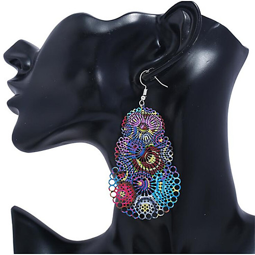 

Women's Drop Earrings Hollow Out Rainbow Fashion Earrings Jewelry Rainbow For Gift Daily 1 Pair