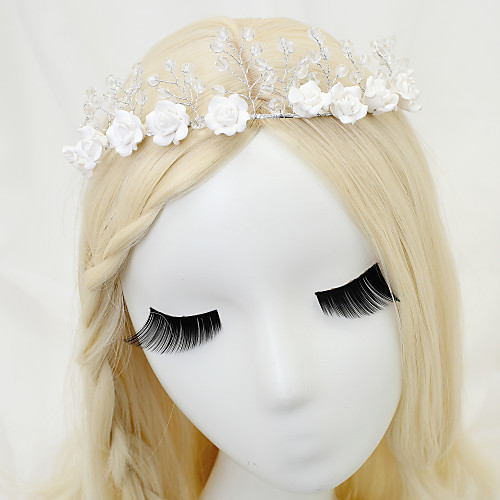 

Crystal / Alloy Headpiece with Crystal 1 Piece Wedding Headpiece
