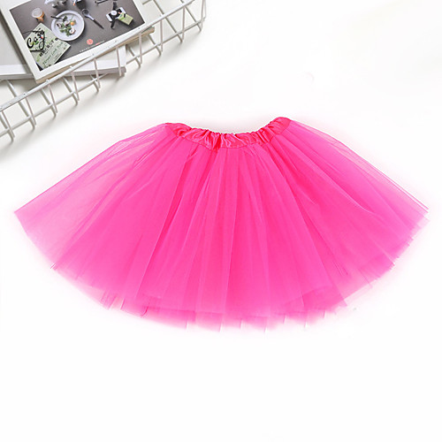 

Ballet Dancer Retro Vintage Skirt Tutu Girls' Kid's Costume Black / Pink / Fuchsia Vintage Cosplay Party Halloween Performance