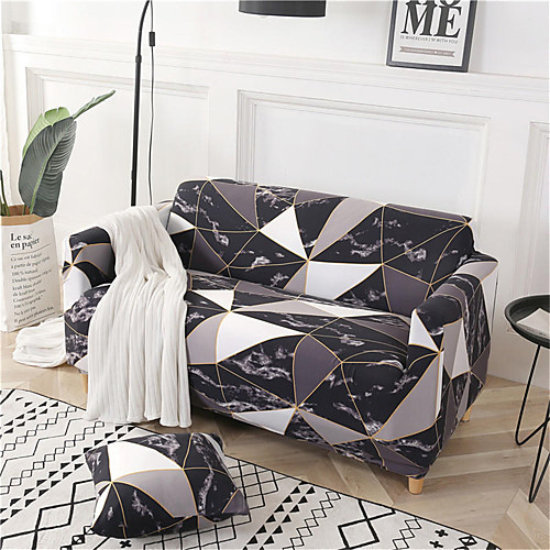 

Sofa Cover Romantic Yarn Dyed Polyester / Cotton Blend Slipcovers