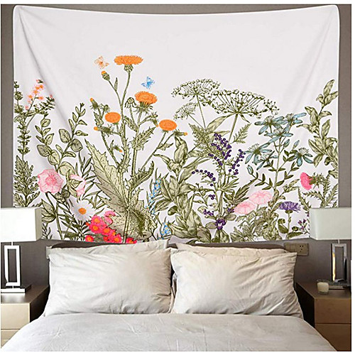 

Garden Theme / Bohemian Theme Wall Decor Polyester / 100% Polyester Bohemia / Modern Wall Art, Wall Tapestries Decoration
