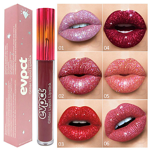 

1 pcs 15 Colors Daily Makeup Waterproof / Glow / Lips Shimmer Waterproof / Portable / Long Lasting Makeup Cosmetic Party / Event / Party / Daily Grooming Supplies