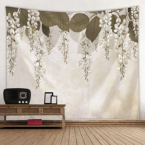 

Floral Theme Wall Decor 100% Polyester Modern Wall Art, Wall Tapestries Decoration