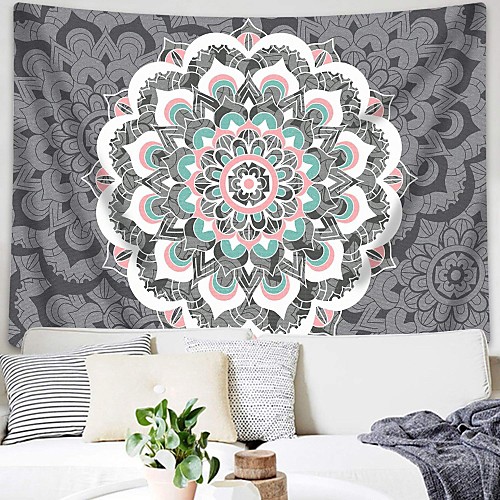 

Floral Theme / Bohemian Theme Wall Decor 100% Polyester Mediterranean / Bohemia Wall Art, Wall Tapestries Decoration