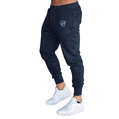 

Men's Basic EU / US Size Chinos / wfh Sweatpants Pants - Striped Stripe Cotton Dark Gray Navy Blue Light gray L XL XXL / Drawstring