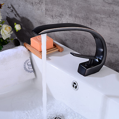 

Bathroom Sink Faucet - Touch / Touchless Oil-rubbed Bronze Vessel One Hole / Single Handle One HoleBath Taps