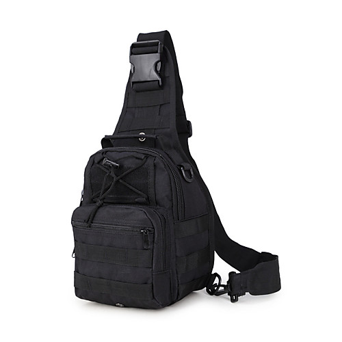 

Men's Zipper Oxford Cloth Sling Shoulder Bag Solid Color Black / Fall & Winter