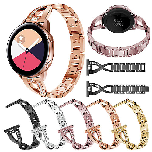

Watch Band for Samsung Galaxy Watch 42 / Samsung Galaxy Active Samsung Galaxy Jewelry Design Stainless Steel Wrist Strap