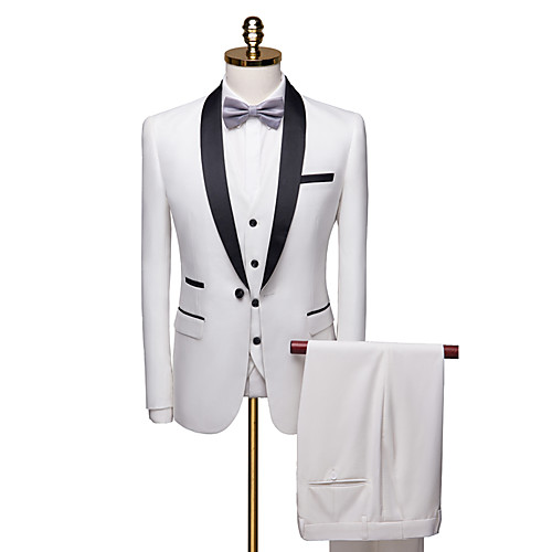 

White custom tuxedo