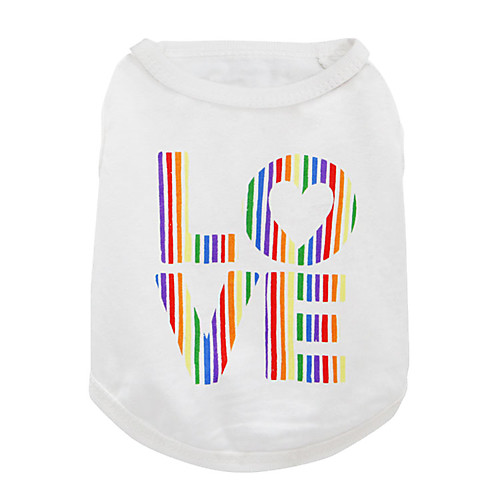 

Dog Cat Vest Puppy Clothes Quotes & Sayings Leisure Dog Clothes Puppy Clothes Dog Outfits White Costume for Girl and Boy Dog Cotton XS S M L