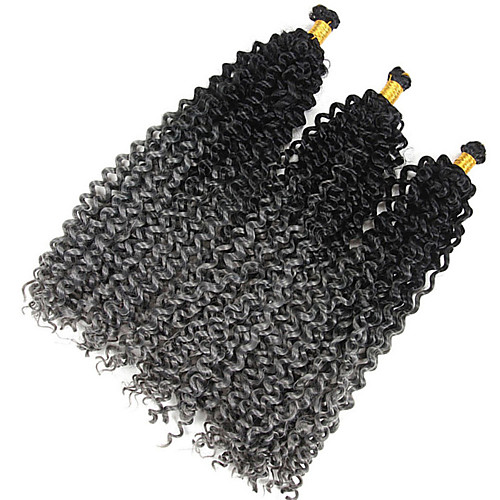

Crochet Hair Braids Passion Twist Box Braids Natural Color Synthetic Hair Braiding Hair 3 Pieces Ombre Hair