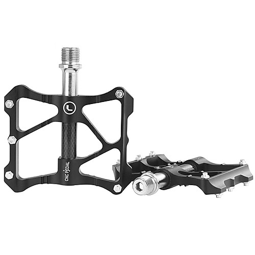 

Wheel up Mountain Bike Pedals Flat & Platform Pedals Sealed Bearing Lightweight Anti-Slip 3 Bearing Aluminum Alloy for Cycling Bicycle Road Bike Mountain Bike MTB Recreational Cycling Black