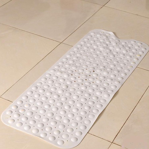 

Bath Mats White Novelty Modern PVC(PolyVinyl Chloride)