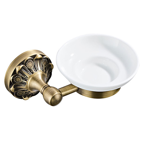 

Soap Dishes & Holders New Design Antique / Country Brass / Ceramic 1pc - Bathroom / Hotel bath Wall Mounted