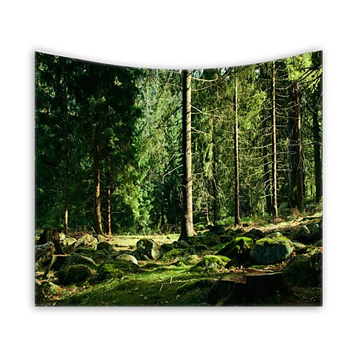 

Floral Theme Wall Decor 100% Polyester Modern Wall Art, Wall Tapestries Decoration
