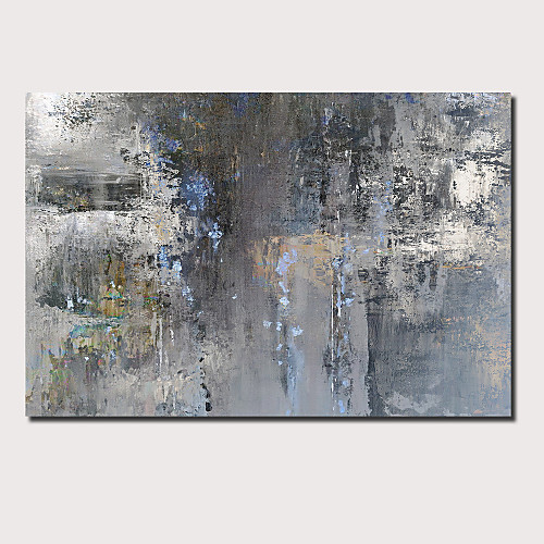 

Oil Painting Hand Painted - Abstract Landscape Comtemporary Modern Stretched Canvas