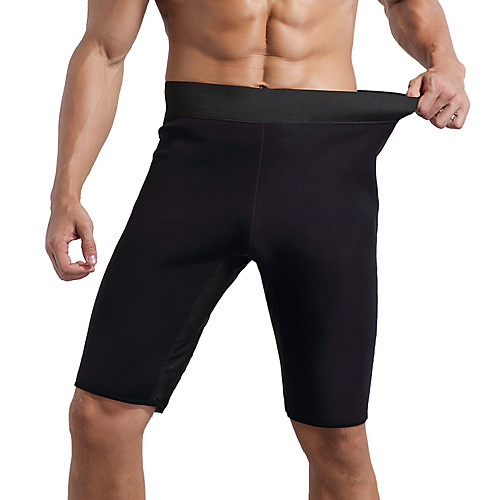 

Men's High Waist Sports Underwear Running Tight Shorts Shorts Seamless Nylon Winter Fitness Running Tummy Control Breathable Soft Sport Solid Colored Black / Micro-elastic