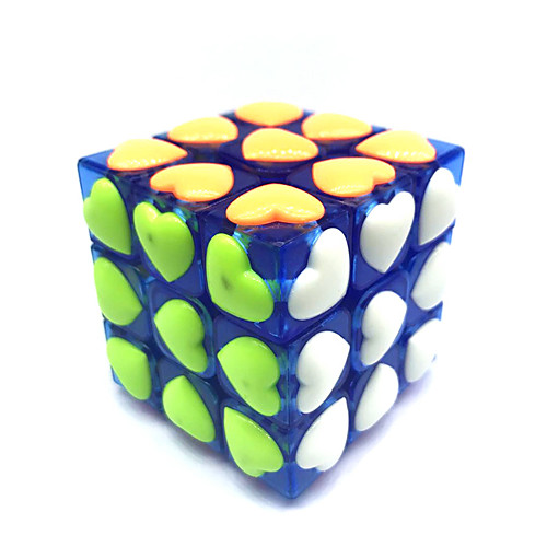 

Speed Cube Set 1 pcs Magic Cube IQ Cube 333 Magic Cube Puzzle Cube Office Desk Toys Transparent Body Wearproof Teen Adults' Toy Gift