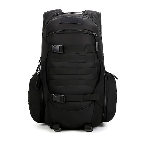 

40 L Military Tactical Backpack Breathable High Elasticity Wear Resistance Outdoor Hunting Hiking Camping Oxford Black