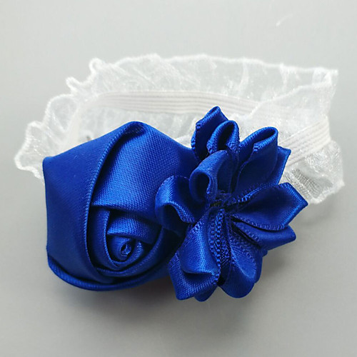 

Wedding Flowers Wrist Corsages Wedding / Wedding Party Grosgrain / Lace 0-10 cm
