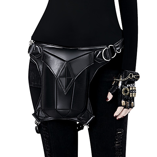 

Cosplay Retro Vintage Steampunk Bag Women's Costume Black Vintage Cosplay Halloween Daily Wear