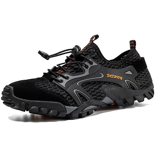 

Men's Sneakers Hiking Shoes Hiking Boots Anti-Slip Breathable Wearable Comfortable Hiking Outdoor Exercise Running Spring, Fall, Winter, Summer Black Grey Khaki Brown / Round Toe