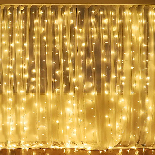 

3m String Lights 240 LEDs EL 1 set Warm White White Party Wedding Christmas Wedding Decoration 220-240 V 110-120 V / IP44