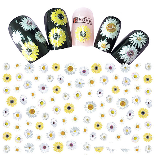 

1 pcs Full Nail Stickers Romantic Series nail art Manicure Pedicure Mini Style / Safety / Slim design Stylish / Simple Daily / Festival
