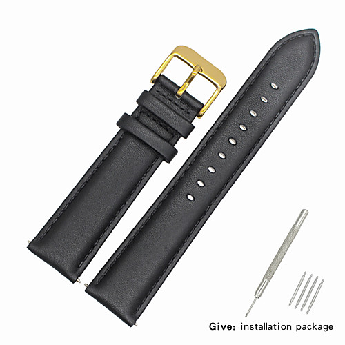 

Genuine Leather / Leather / Calf Hair Watch Band Black Other / 19cm / 7.48 Inches 1.6cm / 0.6 Inches / 1.8cm / 0.7 Inches / 2cm / 0.8 Inches