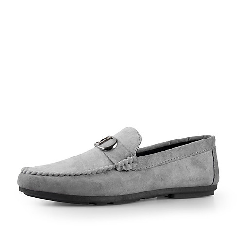 

Men's Moccasin PU Summer Loafers & Slip-Ons Khaki / Blue / Black / Outdoor
