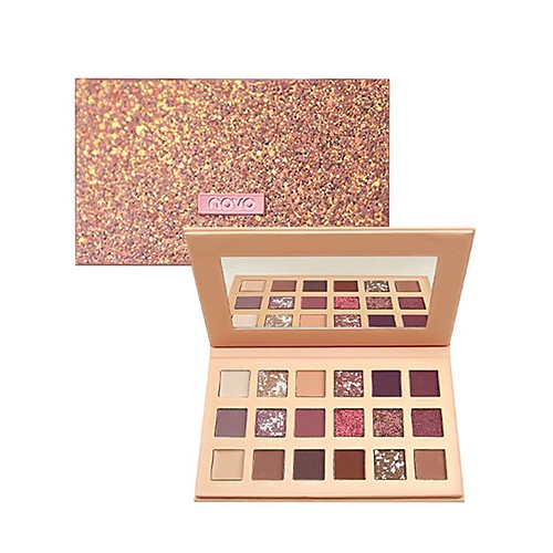 

18 Colors Eyeshadow EyeShadow Outdoor Pro Easy to Use Ultra Light (UL) Professional Daily Makeup Cosmetic Gift