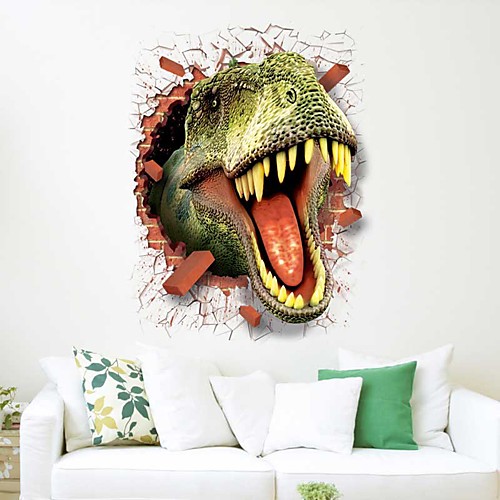 

3D Wall Stickers Plane Wall Stickers Decorative Wall Stickers, Paper Home Decoration Wall Decal Wall Decoration 1pc / Removable