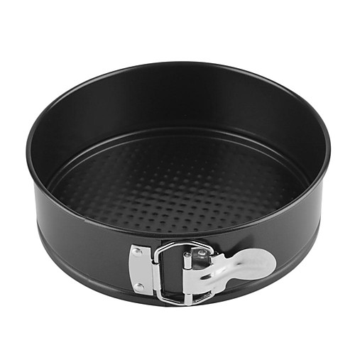 

9 inch Round Metal Live Bottom Cake Mold with Lock Cake Mold Baking Sheet Bakeware Mold Non-stick Kitchen Tools