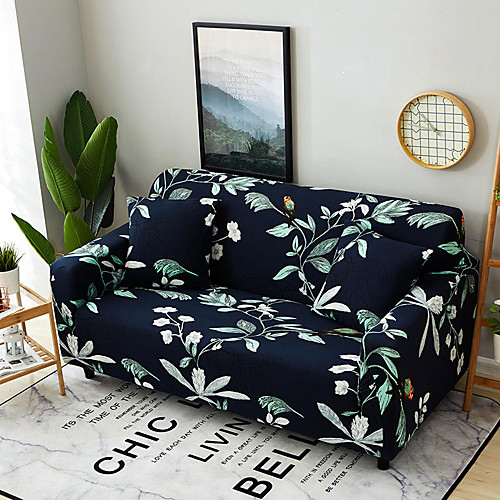 

2019 New Stylish Simplicity Print Sofa Cover Stretch Couch Slipcover Super Soft Fabric Retro Hot Sale Couch Cover