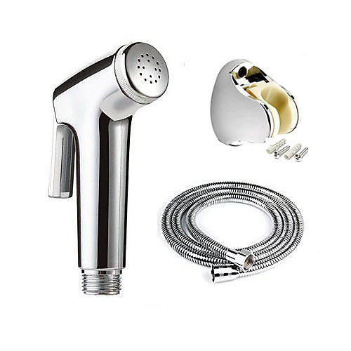 

Washlet Stainless Steel Toilet Handheld Bidet Set Sprayer Self-Cleaning Shower Head Toilet Bowl Cleaning Supplies Bathroom Cleaning Accessories