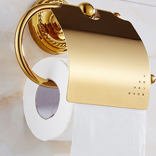 

Toilet Paper Holder Creative Contemporary Brass 1pc Wall Mounted
