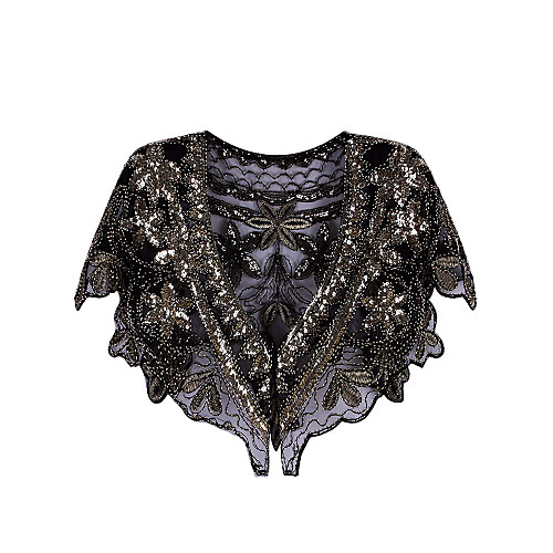

Sleeveless Capelets Chiffon / Sequined / Polyster Wedding / Party / Evening Women's Wrap With Sequin