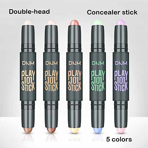 

Double Head Repair Capacity High Light Stick Concealer Shadow Repair High Gloss Contour Facial Cosmetics