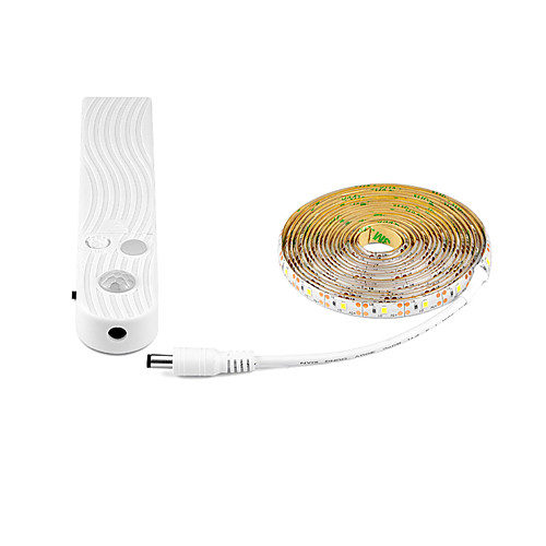

3m LED Light Strips Flexible Tiktok Lights Smart Lights 30 LEDs SMD2835 1 x PIR Sensor 1pc Warm White Cold White Creative Decorative Self-adhesive Batteries Powered