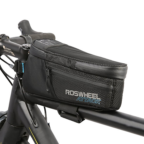 

1.5 L Bike Frame Bag Top Tube Bike Rack Bag Waterproof Portable Waterproof Zipper Bike Bag TPU 600D Ripstop Waterproof Material Bicycle Bag Cycle Bag Cycling Outdoor Exercise Bike / Bicycle