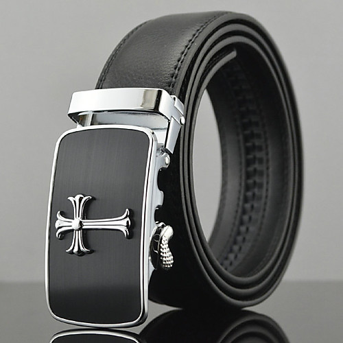 

Men's Party / Work / Basic Leather Waist Belt - Solid Colored